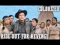 Ride Out for Revenge | COLORIZED | Rory Calhoun | Western Movie in Full Length