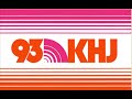 KHJ 93 Los Angeles - 93KHJ - Rhythm of the City Jingles - TM Productions -  Late 1970s