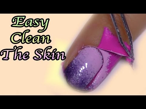 How To Remove Nail Polish From Skin Around Nails Without Acetone Picture