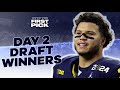 BIGGEST WINNERS from Day 2 of the 2024 NFL Draft including Michigan Wolverines, Commanders & Eagles