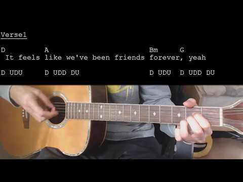 Download Jason Mraz - More Than Friends feat. Meghan Trainor EASY Guitar Tutorial With ChordsLyrics free