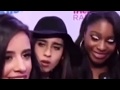 Camila cabello being ignored and shaded by fifth harmony
