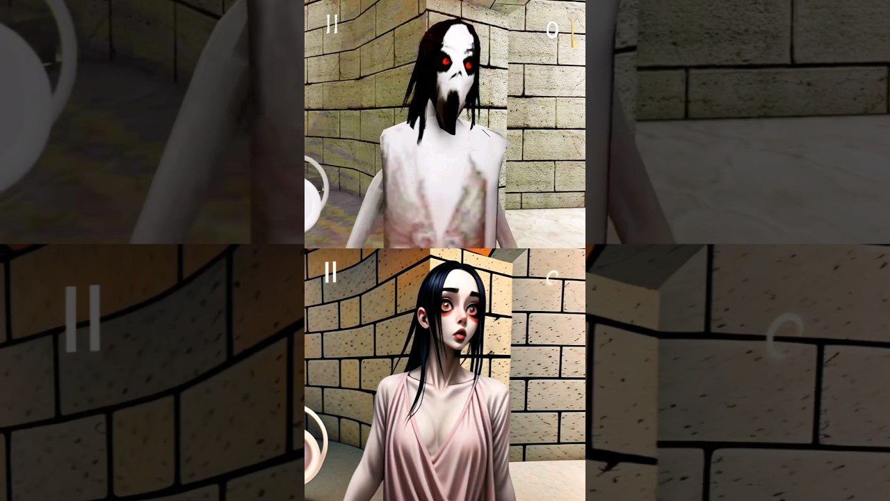 Original Slendrina X Jumpscares vs Anime Slendrina X Jumpscares #slendrinax #vividplays #granny