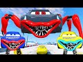 Live Epic Escape From Lightning McQueen Eater Monsters | McQueen VS Lightning McQueen | BeamNGDrive2