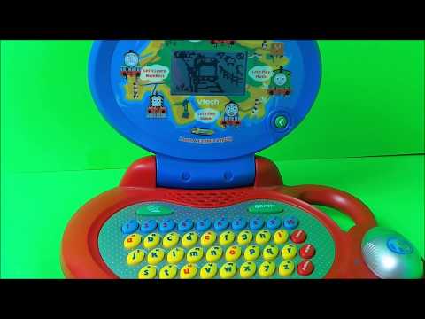 vtech laptop thomas tank engine manny handy toy   disney