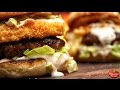 Ultimate Fried Cheese Burger! - King of Burgers 2000 CAL!