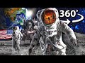 360° MOON Space Mission in Virtual Reality | Apollo11 VR