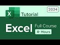 Excel Full Course Tutorial (4+ Hours)