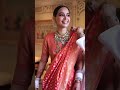 Watch how Dolly Jain drapes a bride