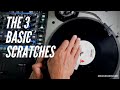 3 Basic Scratches | Watch And Learn | Scratch DJ Academy