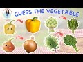 VEGETABLES NAMES in English For Kids | First Words for Babies | Learning Videos for Toddlers