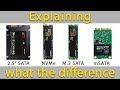Explaining the Difference Between SSD NVMe and M2 SATA and mSATA