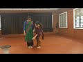 Bharatanatyam Dance practice Saree draping!!!! Part-25