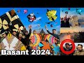 Rawalpindi Basant 2024 City Basant ! Police a gai thi😱|| 14 githi ko kaat dea🤣