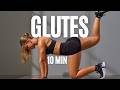 The ULTIMATE GLUTES Home Workout - 10 Minutes Booty Workout, No Equipment, No Repeat