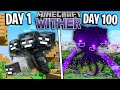 I Survived 100 Days as a WITHER in Minecraft