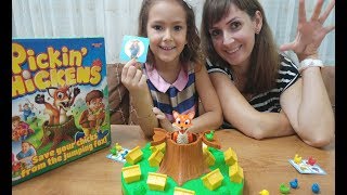 KÜÇÜK TAVUKLAR, renkli tavukları önce kim toplarsa kazanır, eğlenceli çocuk videosu, toys unboxing