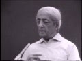 Has sitting quietly to observe thought any value? | J. Krishnamurti