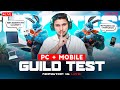 LIVE NG 1 VS 5 GUILD TEST 🔥 + SPECIAL REACTION 😍  #nonstopgaming #freefire  - Free fire live