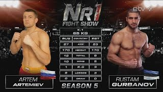 Artem Artemiev vs Rustam Gurbanov Nr1 Fight Show 13 May 2016 Tallinn Estonia