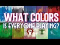 Which Colors Are Most Popular In Commander?