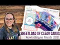 How to Make a SheetLoad of Clear Cards | Rewind to March 2021 #slctmar2021 #suysmar2021