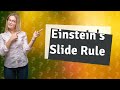What slide rule did Einstein use?