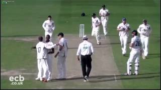Cook and Rabada battle it out, Essex v Kent, Day One