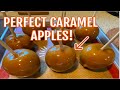 How to make PERFECT CARAMEL APPLES! Tutorial + Recipe