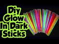 Diy glow stick/Glow in the dark hacks/how to make glow stick at home/homemade glow in the dark stick