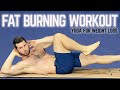 Yoga for Weight Loss and Belly Fat | Fat Burning Core-Focused Workout for Complete Beginners