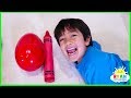 Download Ryan Pretend Play and Learn Colors with Giant Crayons Egg Surprise Toys! mp4 3gp mp3 videos - waplic