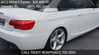 2013 BMW 3 Series 335i 2dr Convertible for sale in Orlando,