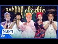 TOP 10+ bản rap MELODIC cực cuốn gây tiếng vang tại Rap Việt Mùa 3: Mikelodic, Ogenus, Captain...