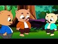 Three Little Pigs Full Movie -थ्री लिटिल पिग्स - Fairy Tales In Hindi - बच्चों की नयी हिंदी कहानियाँ