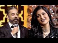 Ulaganayagan Kamal Haasan revealed a music album with Shruti Haasan after winning Best Singer Award