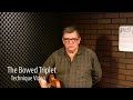 The Bowed Triplet - FREE Irish Fiddle Lesson by Kevin Burke