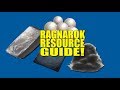 RAGNAROK RESOURCE GUIDE! (How Not To Be A Noob) - Ark:Survival Evolved