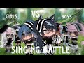 Singing battle gone wrong? (Girls vs boys) warning flashing lights mostly at end