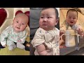 Adorable and funny babies _ The cutest babies smart reaction compilation happy and funny and crying