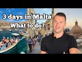 What to do in Malta if you visit for 3 days ONLY!