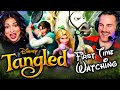 TANGLED First Time Watch! Movie Reaction! | Review & Discussion | Mandy Moore | Zachary Levi