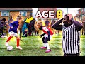 8 Year Old Arsenal Wonderkid Shocks the Crowd (1V1s For £500) |TheStreetzfootball.com