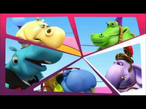 Zumbers Cartoon to play and learn numbers with the children Fantimus Flower