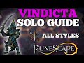 Vindicta Solo Guide for Beginners UPDATED 2021 - (ALL STYLES) - Learn Vindicta Easily! - Runescape 3