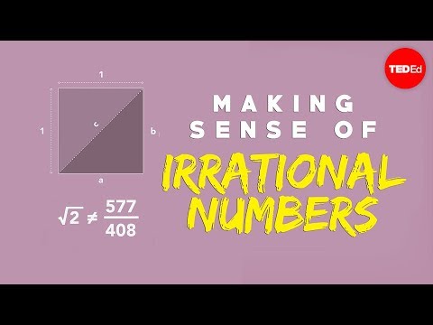 Making sense of irrational numbers Ganesh Pai