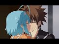 [ Anime Kiss ]  Shinmai Maou no Testament - First Kiss
