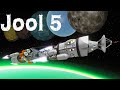 KSP: Landing on EVERY Jool Moon in ONE launch!