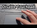 How to Turn Off Touchpad When Mouse Is Connected to Laptop Windows 11