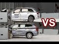 2016 Volvo XC90 Vs 2017 Audi Q7 - Crash Test